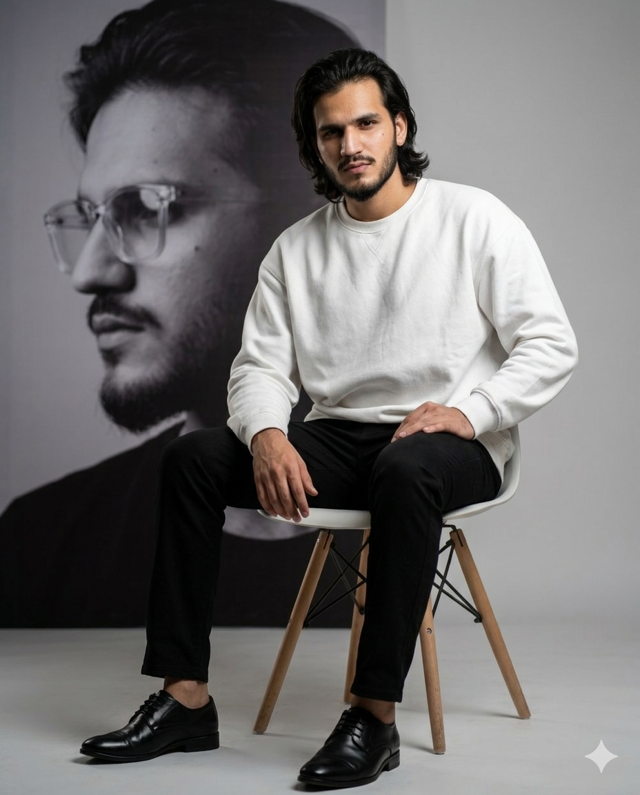 Dual Face Editorial Shot
