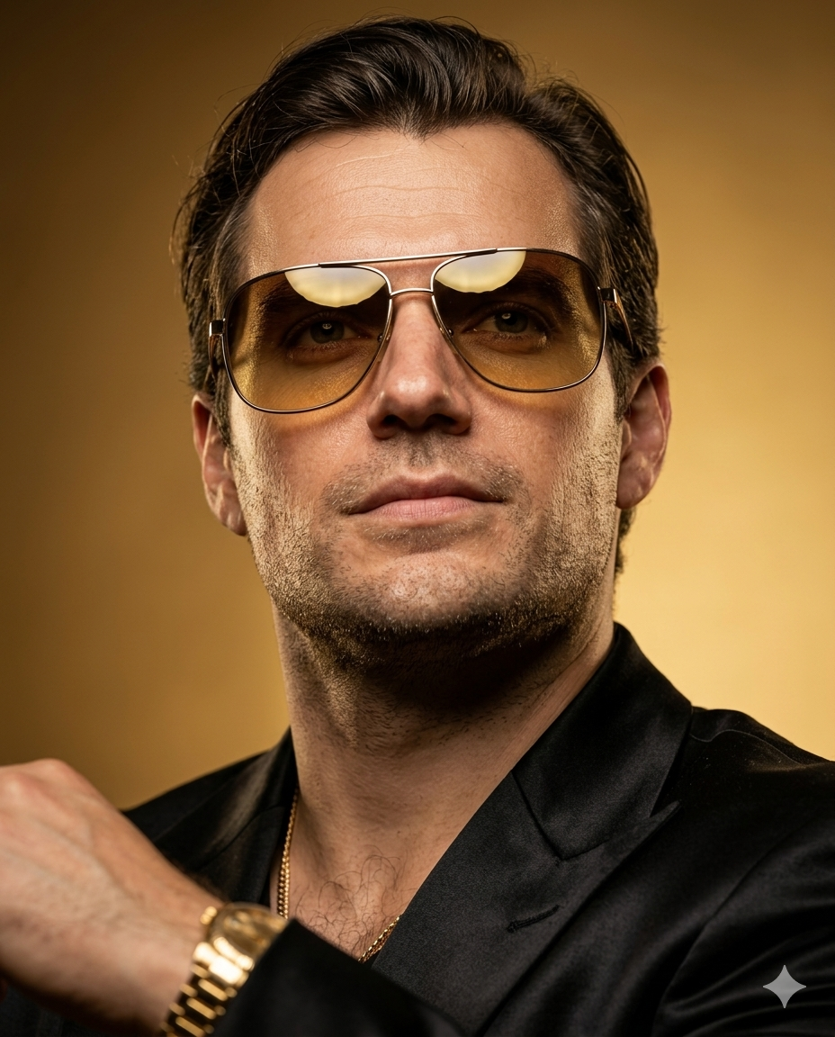 Golden Hour Portrait with Sunglasses