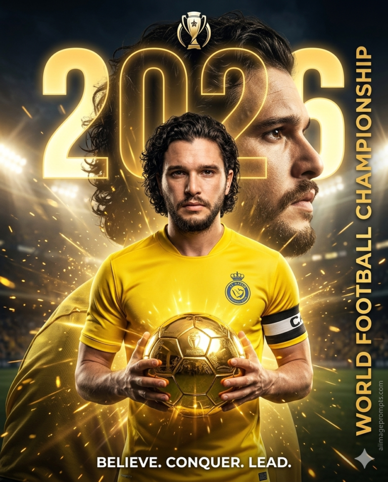 FIFA Championship 2026 Golden Poster